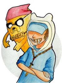 Gangsta Fin and Jake