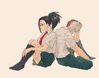 Todoroki and momo