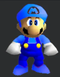Blue mario