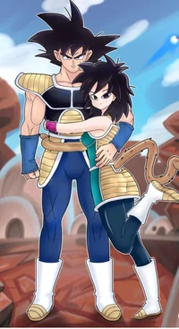 Gine and Bardock