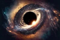Real Black Hole
