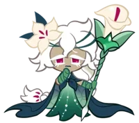 white lily cookie
