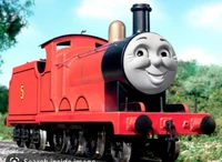 James the red engine
