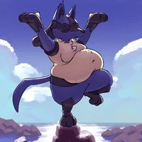 Gassy lucario