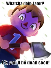 Creepy villager