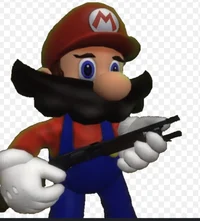 MARIO WITH A SHOTGUN