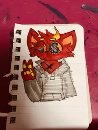 Staffire black flare