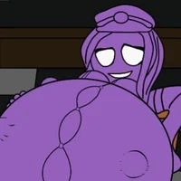 Purple girl -vore-