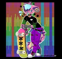 goth furry skater bf