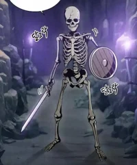 Dave the skeleton 