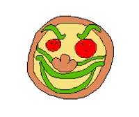 Pizza face