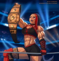 Michelle n1 wrestler