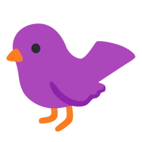 Purple Bird