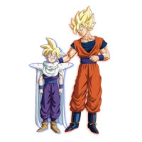 Goku and Gohan