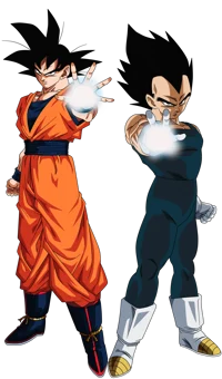 Goku and Vegeta