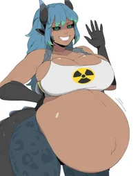 Preg FemaleGodzilla 