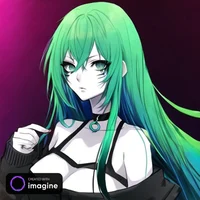 Luna Goth gamer girl