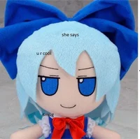 Cursed cirno plush