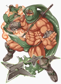 Green ninja