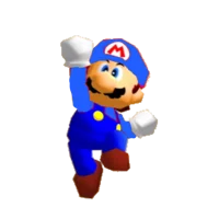 Blue mario