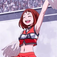 Ochaco cheerleader