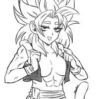 Sleepy Fem Gogeta