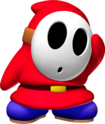 Shy guy