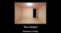 You cheated