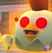 Scary chicken 666