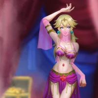 Belly Dancer Peach