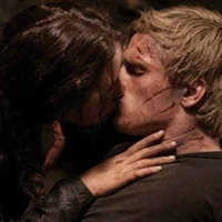 Peeta and Katniss