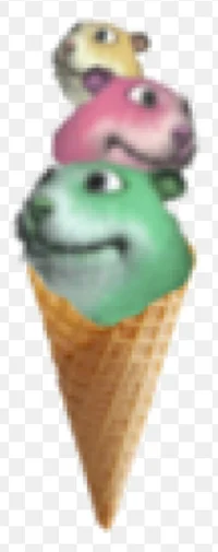 Ice cream chomik