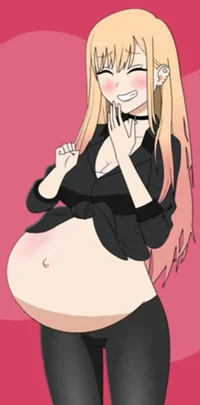 Pregnant Kitagawa