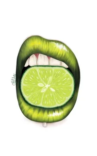 Lime lips