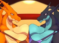 Wrestler Charizards