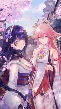 Wife Miko and Ei