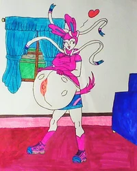 Pregnant sylveon