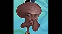 black squidward