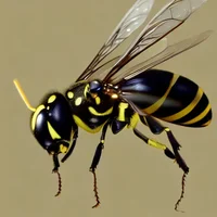 Wasp that wont leave