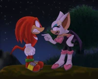 Knuckles the vampire
