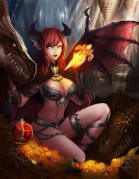 Mia the Dragon milf
