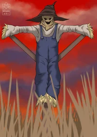 Straw Man Scarecrow 