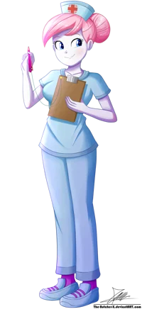 Nurse red heart 