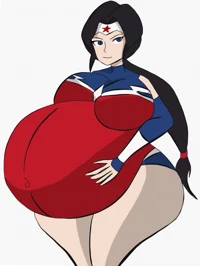 Pregnant Wonderwoman