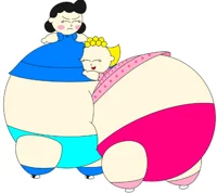 2 girls Heavy Bottom