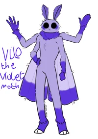 VILO THE VIOLET MOTH