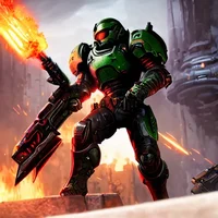 Doom slayer wanna be