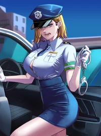 Yandere cop girl