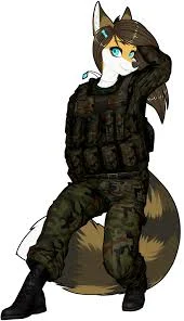 Furry soldier Yuri 