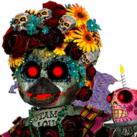 Catrina toy chica